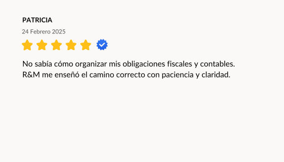 Reseña de Patricia